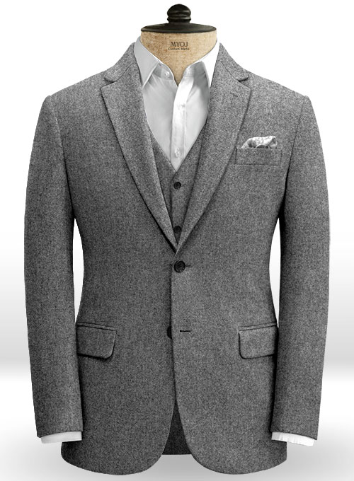 Gray Tweed Jacket