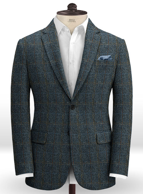 Harris Tweed Country Blue Jacket