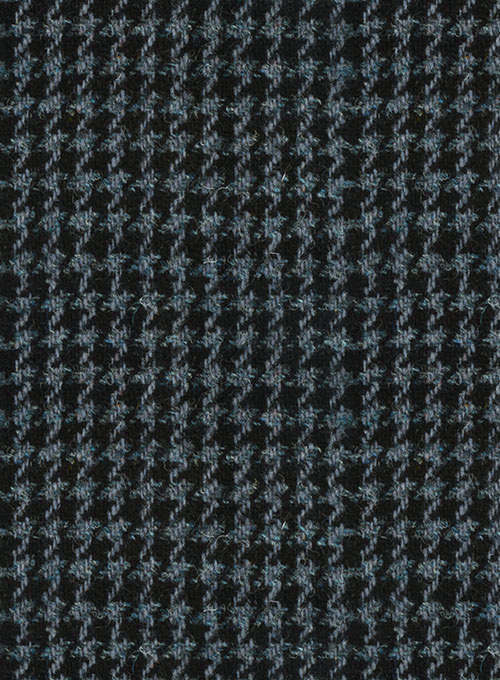 Harris Tweed Houndstooth Blue Jacket