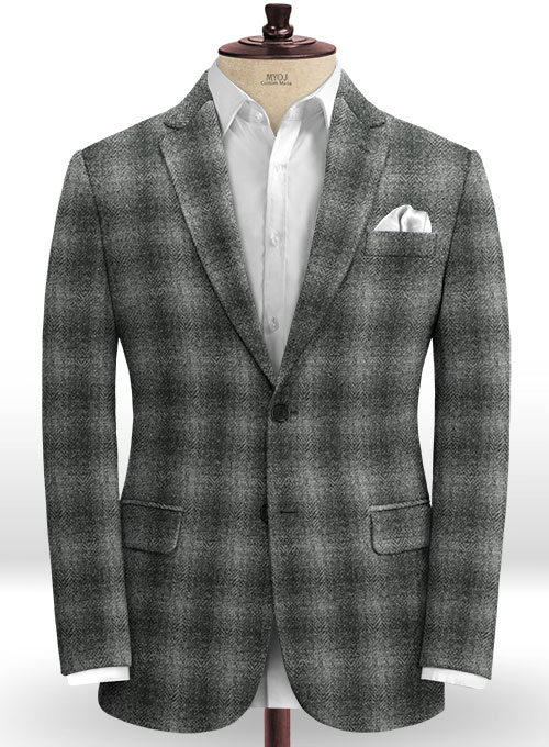 Harris Tweed Scot Gray Jacket