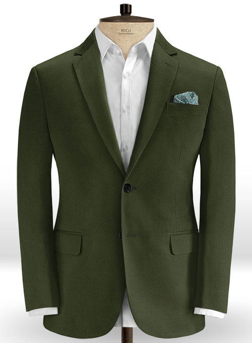 Heavy Olive Chino Jacket