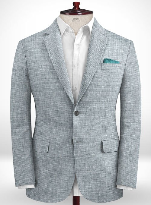 Italian Linen Chambord Gray Jacket