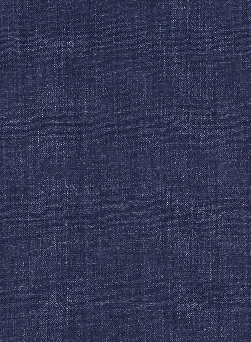 Italian Linen Spezia Blue Jacket - Click Image to Close
