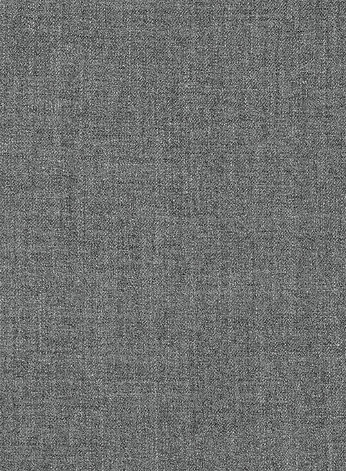 Italian Mid Gray Angora Wool Jacket - Click Image to Close