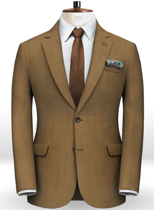 Italian Tan Wool Jacket