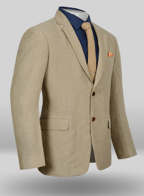 Italian Linen Unstructured Jacket