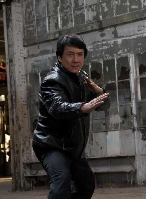 Jackie Chan The Spy Next Door Leather Jacket