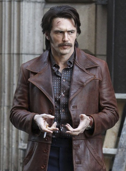 James Franco The Deuce Leather Blazer