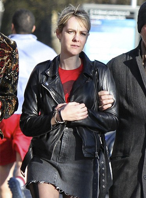 Jena Malone Time Out of Mind Leather Jacket - Click Image to Close