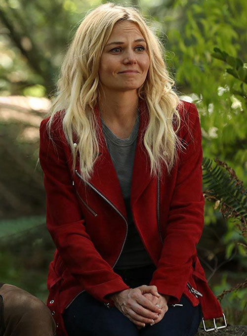 Jennifer Morrison Once Upon A Time Leather Jacket #1 - Click Image to Close