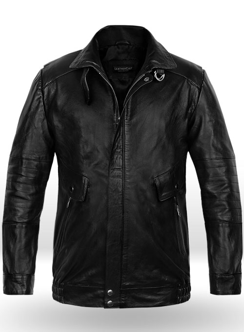 Johnny Depp Black Mass Leather Jacket - Click Image to Close