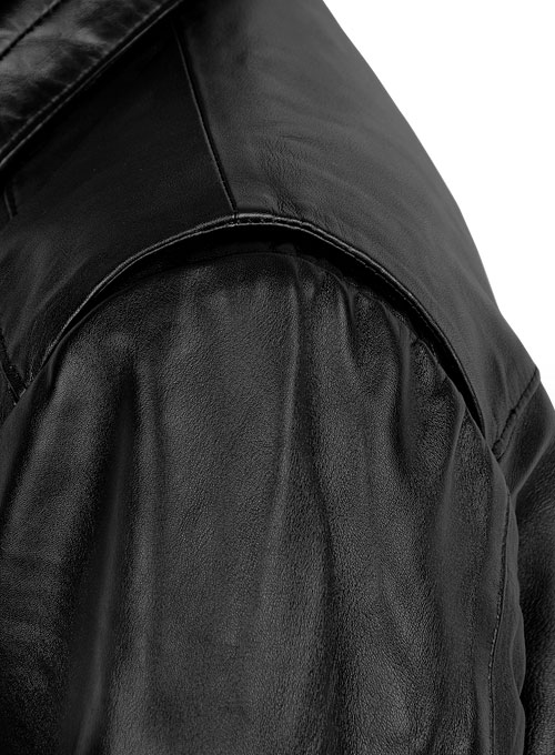 Johnny Depp Black Mass Leather Jacket - Click Image to Close