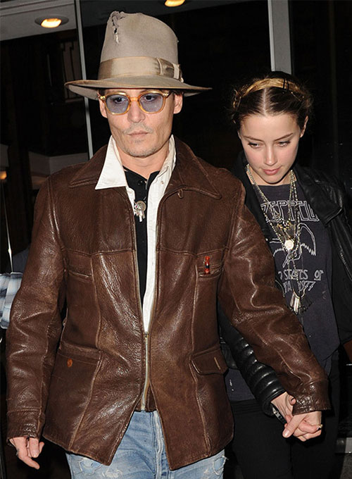 Johnny Depp Leather Jacket# 1