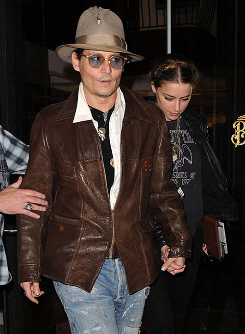 Johnny Depp Leather Jacket# 1