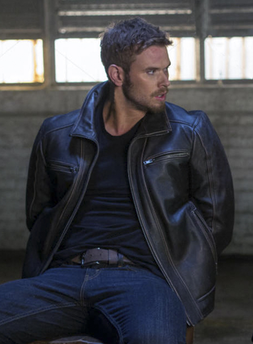 Kellan Lutz Extraction Leather Jacket - Click Image to Close