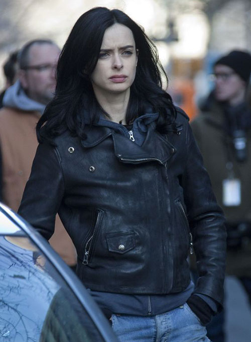 Krysten Ritter Jessica Jones Leather Jacket - Click Image to Close