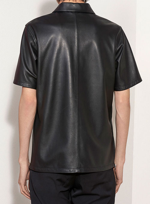 Leather T-Shirt #3 - Click Image to Close
