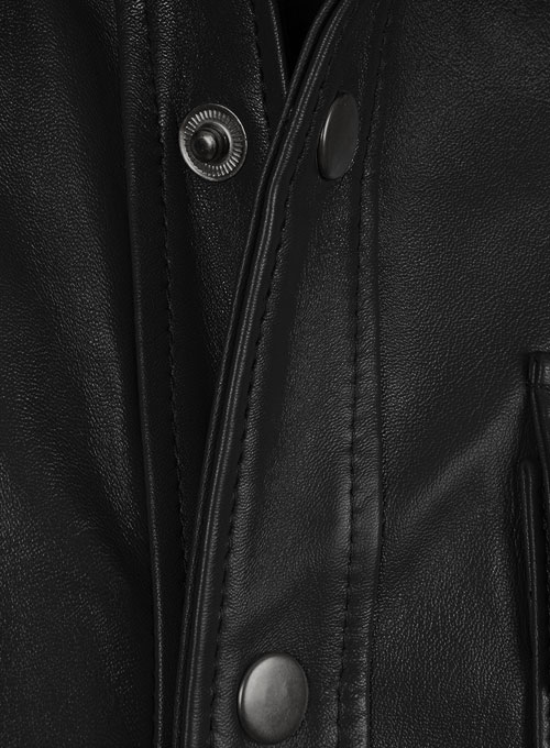 Leather Shirt Jacket - #1S - Click Image to Close
