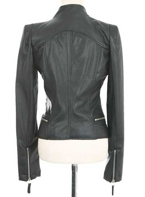 Leather Biker Jacket # 526