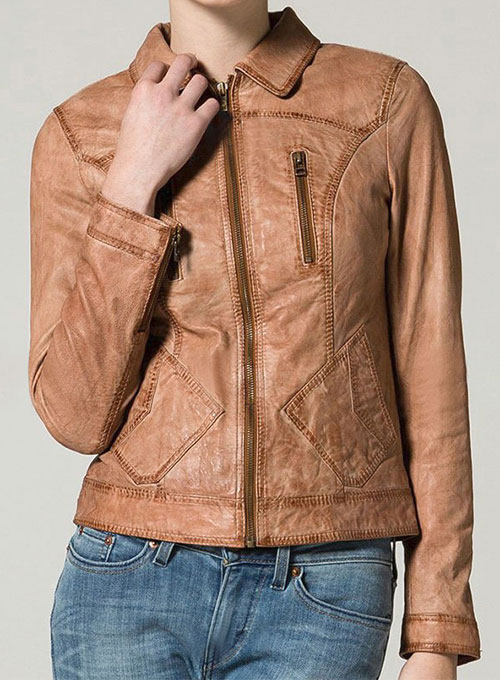 Leather Jacket # 537