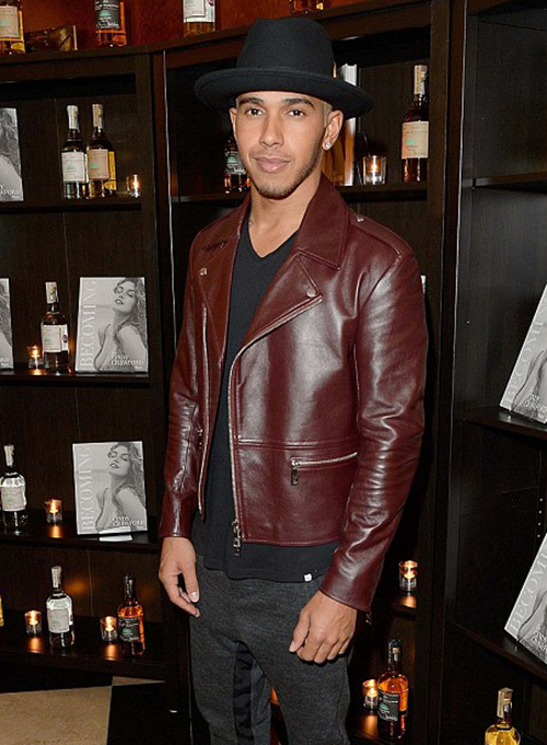 Lewis Hamilton Leather Jacket