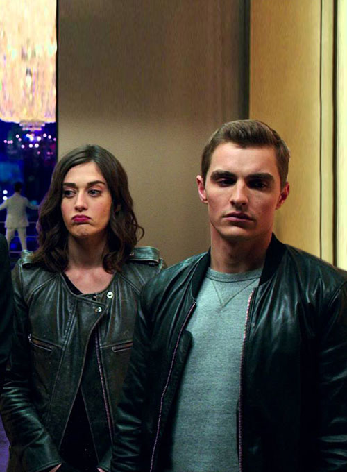 Lizzy Caplan Now You See Me 2 Leather Jacket - Click Image to Close