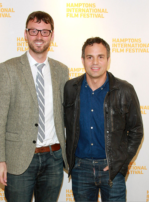 Mark Ruffalo Hamptons Film Festival Leather Jacket - Click Image to Close