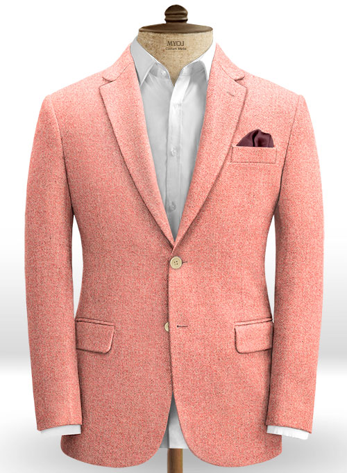 Melange Melon Tweed Jacket