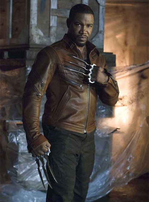 Michael Jai White Arrow Leather Jacket