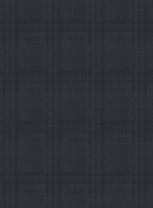 Napolean Glen Dark Blue Wool Jacket - Click Image to Close