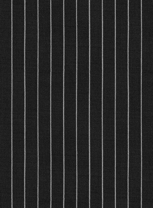 Napolean Black Stripe Wool Jacket - Click Image to Close