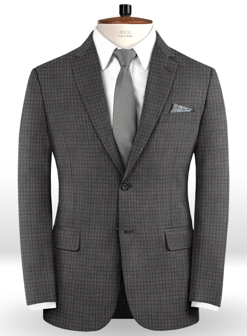 Napolean Chok Gray Wool Jacket