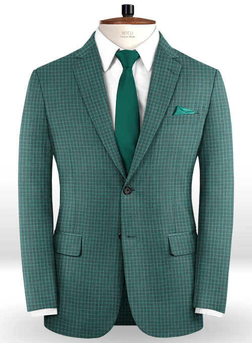 Napolean Chok Green Wool Jacket