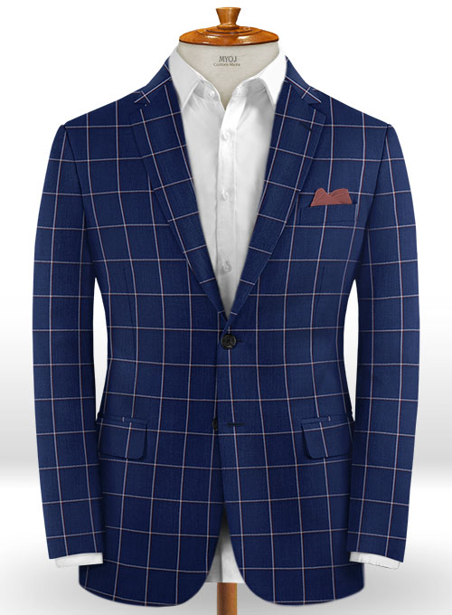 Napolean Aria Royal Blue Wool Jacket