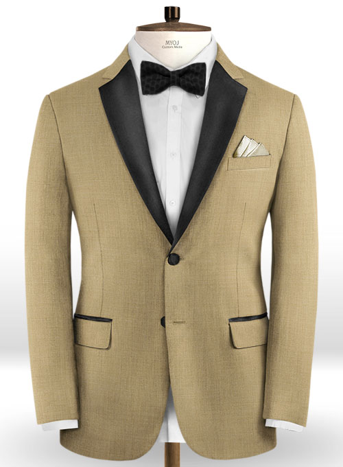 Napolean Eggplant Wool Tuxedo Jacket