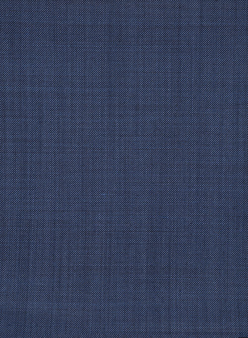 Napolean Sharkskin Slate Blue Wool Jacket - Click Image to Close