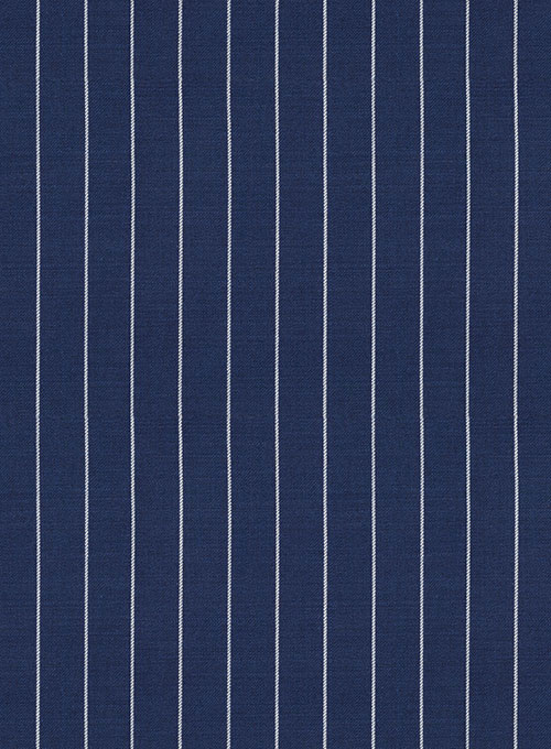 Napolean Stripo Navy Blue Wool Jacket