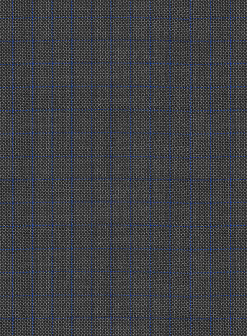 Napolean Nailhead Box Gray Wool Jacket - Click Image to Close