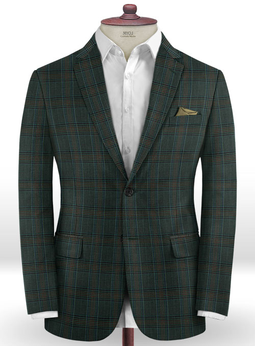 Napolean Nanti Green Wool Jacket