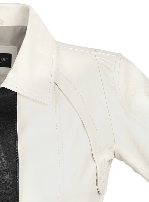 Off White Leather Jacket # 215