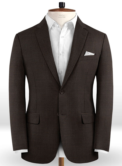 Pinhead Wool Brown Jacket