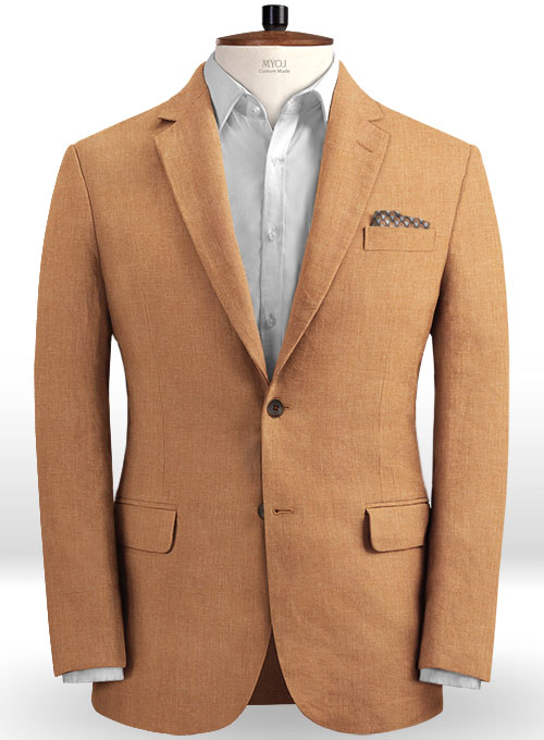 Pure Zod Orange Linen Jacket