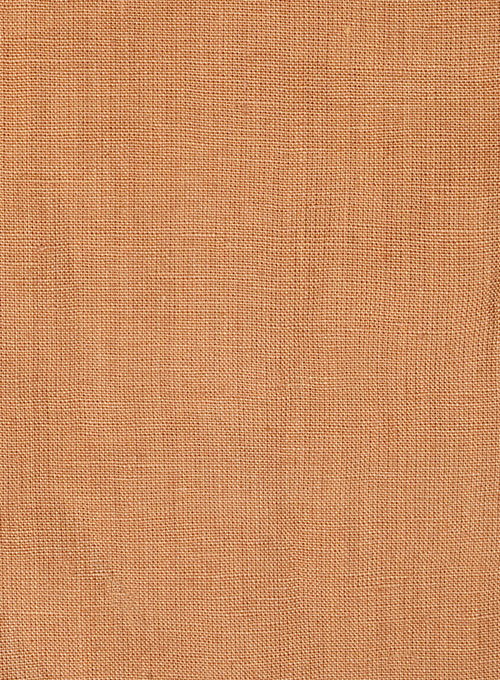 Pure Zod Orange Linen Jacket - Click Image to Close