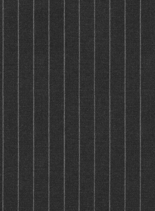 Reda Stripe Black Pure Wool Jacket - Click Image to Close