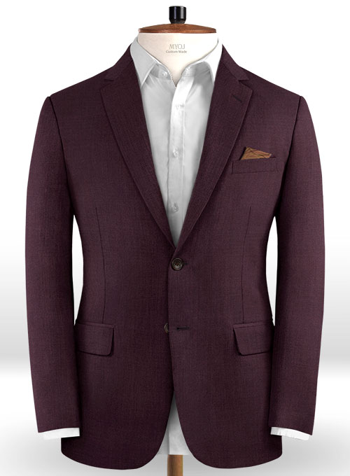 Reda Wine Pure Wool Jacket