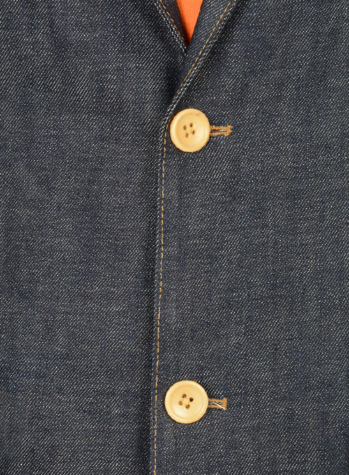 Selvedge Denim Blazer - Click Image to Close