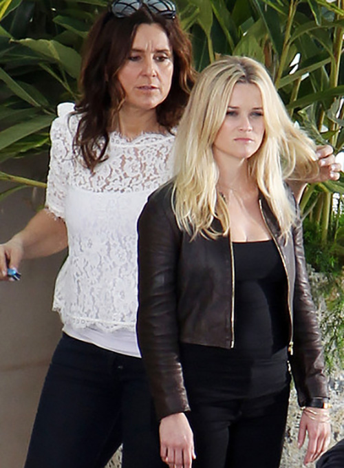 Reese Witherspoon This Means War Leather Jacket - Click Image to Close
