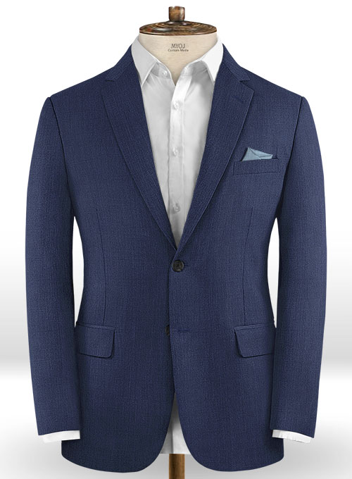 Regency Blue Wool Jacket