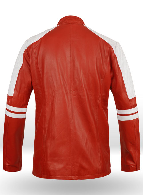 Ricky Stripe Leather Jacket