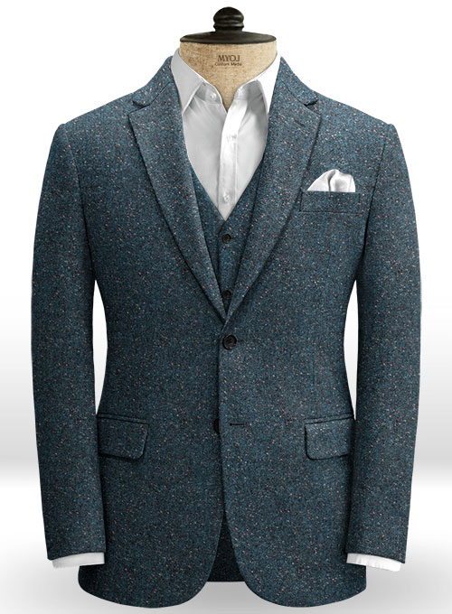 Robin Blue Flecks Donegal Tweed Jacket